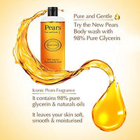 Pears Bodywash Moisturising 98% Pure Glycerine 250 ml (Free Loofah)