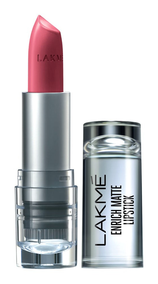 Lakmé Enrich Matte Lipstick, Shade PM14, 4.7g