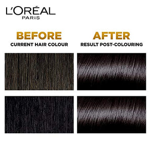 L'Oreal Paris Excellence Creme Hair Color, 1 Black, 72ml+100g