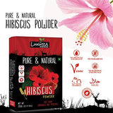 Luxura Sciences Hibiscus Powder For Hair Improvement 200 Grams, Hibiscus Flower Powder Natural.