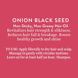 Biotique Onion Black Seed Hair Oil for Silky and Strong Hair, 200ml | Controls Hair Fall, Promotes Growth