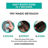 L'Oreal Paris Magic Retouch Temporary Root Color Touch-Up Hair Colour Spray, 75ml - 1 Black (Pack of 1)