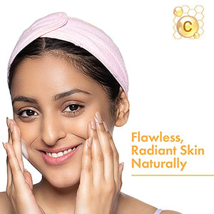Good Vibes Vitamin C Skin Care Combo (Set of 2) - Face Serum (10 ml) & Foaming Face Wash (150 ml) | Suitable For All Skin Types, Natural, No Alcohol, Parabens & Sulphates