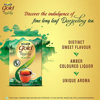 Tata Tea Gold Darjeeling | Fine Long Leaf Authentic Darjeeling Tea | Black Tea | 75g