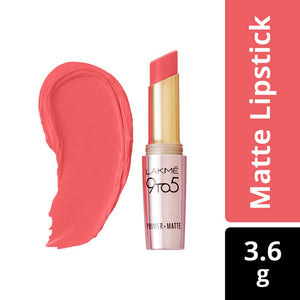 Lakmé 9 to 5 Primer with Matte Lip Color, MP12 Sorbet Tuesday, 3.6g