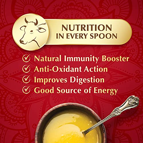 Dabur 100% Pure Cow Ghee with Rich Aroma 1L