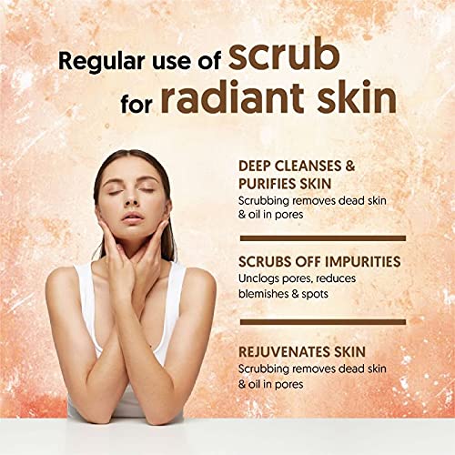 VLCC Charcoal & Moroccan Clay Deep Purifying Scrub (90gm), 90 g