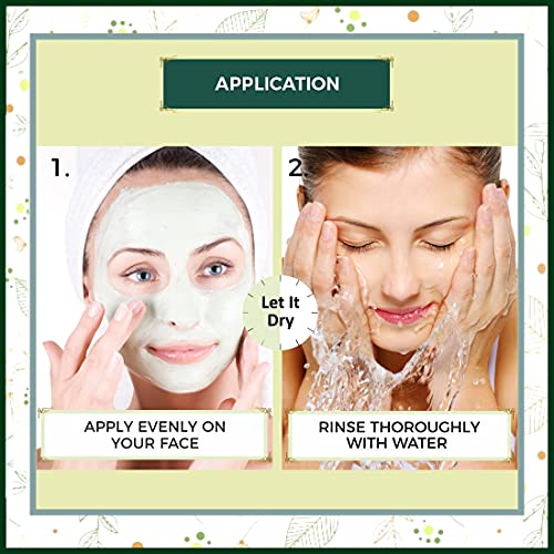 INDUS VALLEY Natural Oil Removal Face Pack Multani Mitti,Cucumber Toner, Tea Tree Oil (30g , 50ml+ 5ml=55ml)