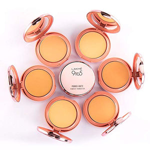 Lakmé 9 to 5 Primer with Matte Powder Foundation Compact, Silky Golden, 9g