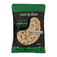 nutndiet Fresh Crunchy Cashews Premium Wholes (250g)…