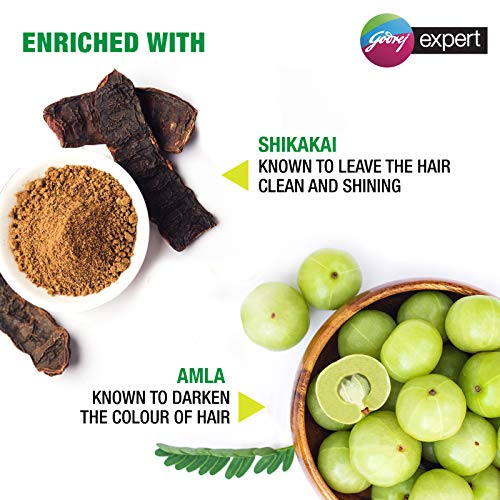 Godrej Expert Easy 5 Minute Hair Colour Sachet - Natural Brown (Pack of 3, 25ml*3=75ml)
