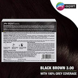 Godrej Expert Rich Crème Hair Colour Shade 3 BLACK BROWN, Pack of 4