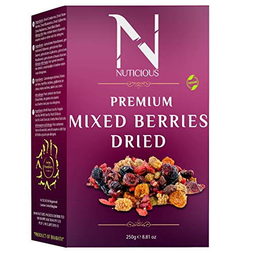 NUTICIOUS Mixed Berries -250GM gm