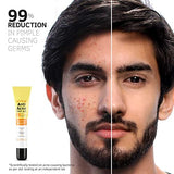 Ustraa Anti-Acne Spot Gel 15 ml - set of 2 - Reduces 99.9% Pimple-causing Germs, Dermatologically Tested, with Neem & Vitamin B3, Lightweight, Oil-free, Works Directly on Acne, Reduces Acne & Redness