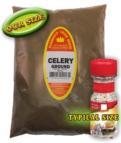 Marshalls Creek Spices Celery Seed Ground Seasoning Refill, 12 Ounce