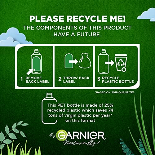 Garnier Micellar Water With Vitamin C, 125ml | Garnier Micellar Cleansing Water | One Swipe Makeup Remover | For Dull and Sensitive Skin | Removes Makeup + Brightens Skin