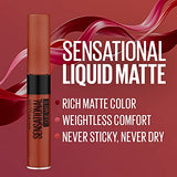 Maybelline New York Liquid Lipstick 17 Stop On Red (Matte)
