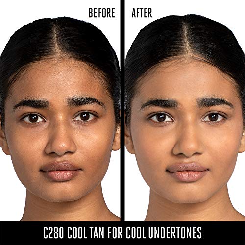 Lakmé 9To5 Primer + Matte Perfect Cover Foundation, C280 Cool Tan, 25 ml