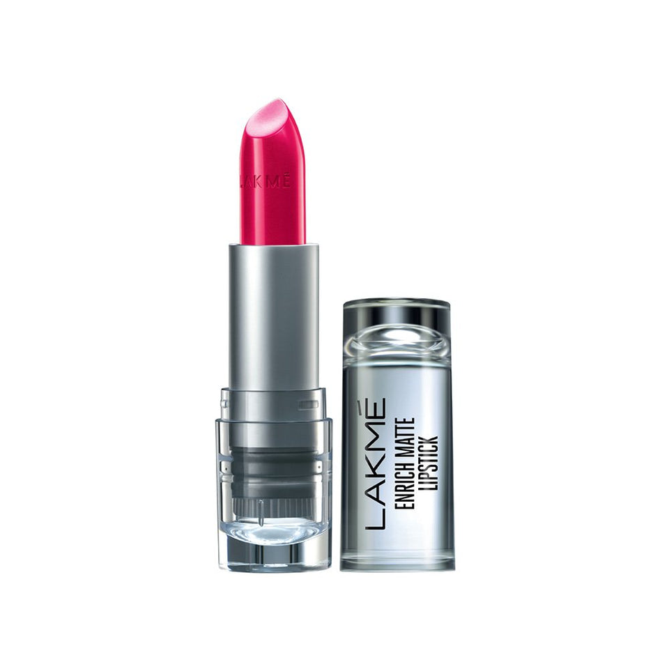 Lakmé Enrich Matte Lipstick, Shade PM17, 4.7g
