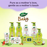 Dabur Baby Wash: pH 5.5 balanced with No Harmful Chemicals & Tear Free Formula |Contains Aloe Vera & Calendula |Hypoallergenic & Dermatologically Tested with No Paraben & Phthalates - 500 ml