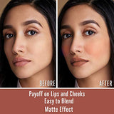 Lakmé 9 to 5 Weightless Mousse Lip Color & Cheek Color, Matte Finish - Coffee Lite, 9 g