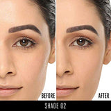 LAKMÉ Invisible Finish SPF 8 Liquid Foundation, Shade 02, Ultra Light Water Based Face Makeup for Glowing Skin - Full Coverage, Natural Finish, 25 ml