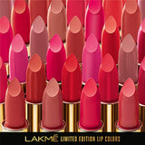 Lakmé Limited Edition Lip Color, Matte Finish - Peachy Pink, 4.5g