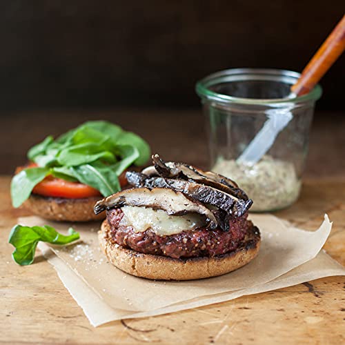 Fire & Flavor All Natural Burger Seasoning, Garlic & Black Pepper, All-Purpose, 2.8 Oz