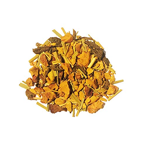 Harney & Sons Organic Ginger Turmeric | Bag of 50 Sachets w/Organic Apple, Organic Ginger, Organic Lemongrass, and Organic Hibiscus