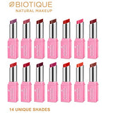 Biotique Natural Makeup Starshine Matte Lipstick, Liberal Red