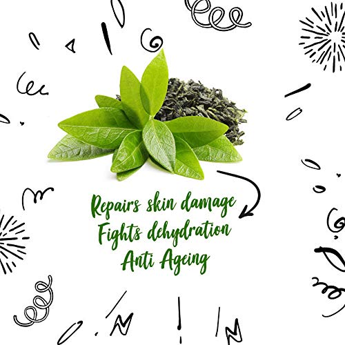 Good Vibes White Tea Enriching Sheet Mask (Pack of 3) | Lightweight Hydrating Moisturizing Softening Face Serum Sheet Mask For All Skin Types | No Animal Testing