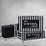 Cinthol Charcoal Deep Cleansing and Deo Bath Soap for Oil-free Skin, Pack of 3 (125g each)