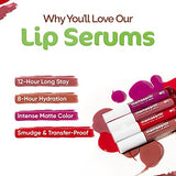 Mamaearth Naturally Matte Lip Serum - Matte Liquid Lipstick with Vitamin C & E For Upto 12 Hour Long Stay - 05 Pink Daffodil (Pink) - 3 ml