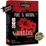 Luxura Sciences Hibiscus Powder For Hair Improvement 200 Grams, Hibiscus Flower Powder Natural.
