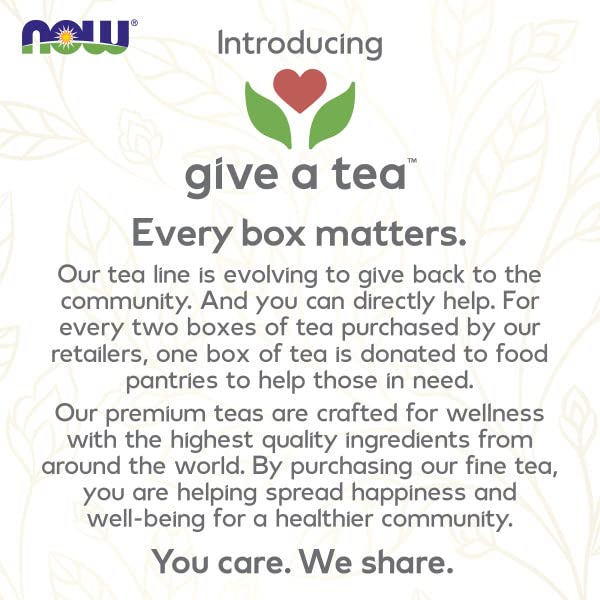NOW Foods, Certified Organic Green Tranquility Tea, Decaf Green with Lemon Myrtle, Non-GMO, Premium Unbleached Tea Bags with No-Staples Design, 24-Count