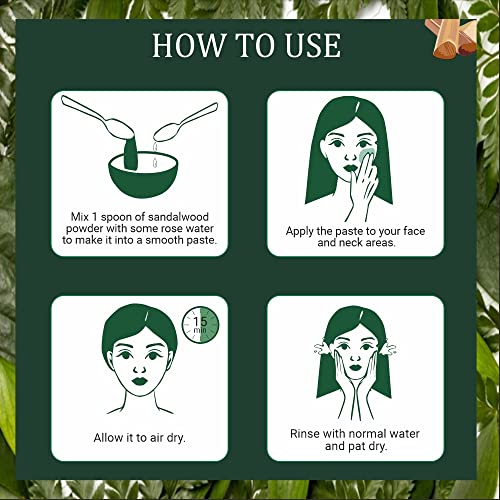 INDUS VALLEY Aloe vera Gel and Sandalwood Face Pack Powder (175ml +200g)