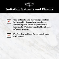 Watkins Butter Extract with Other Natural Flavors, 11 oz. Bottle, 1 Count (Packaging May Vary)