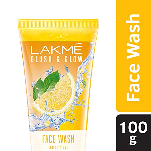 Lakmé Blush & Glow Facewash, Lemon Fresh, 100g