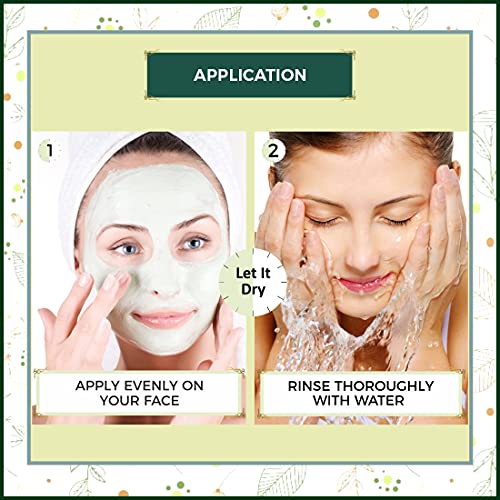 INDUS VALLEY Rejuvenating Ubtan Face Pack Sandalwood ,Rose Water ,Rosemarry Oil - (30g,30+5ml)