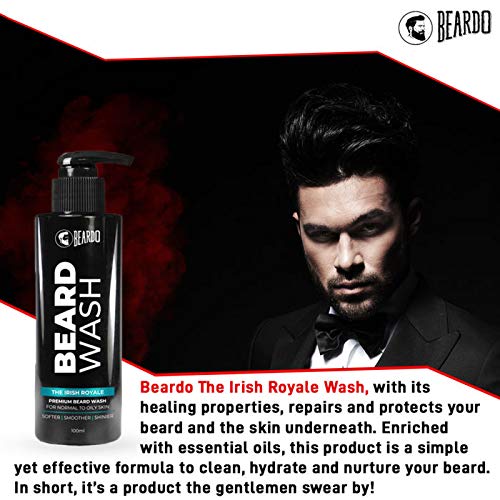 Beardo Beard Wash, 100 ml (The Irish Royale) | Made in India