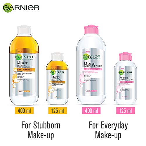 Garnier Skin Naturals, Micellar Oil-Infused Cleansing Water, 125ml