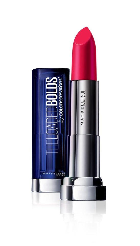 Maybelline New York Color Sensational Loaded Bold Lipstick, Raspberry Rendezvous, 3.9g