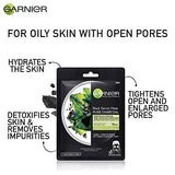 Garnier Skin Naturals Face Serum Sheet Mask Combo (Light Complete + Hydra Bomb Blue + Sakura White + Hydra Bomb Green + Charcoal) (Pack Of 5),208 g