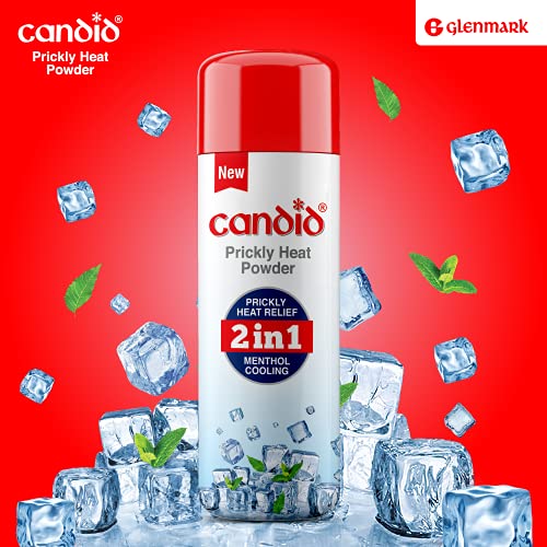 Candid Prickly Heat Powder 120g, white