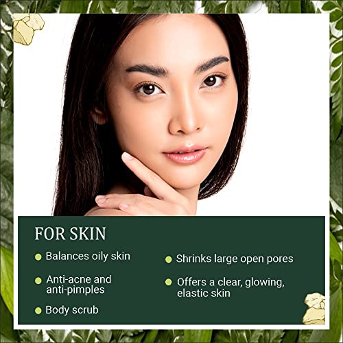 INDUS VALLEY Neem Leaf Powder | Azadirachta indica With Multani Mitti Powder | Healing Clay - 100% Natural, Pure and Organic For Hair and Skin Care (100g+200g=300g)