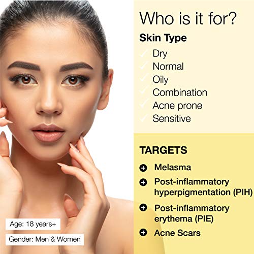 Minimalist 3% Tranexamic Acid Face Serum for Melasma, Pigmentation, Erythema & Acne Scars | Face Serum with HPA to Remove Melasma & Post Inflammatory Hyperpigmentation or Erythema (PIH & PIE) | 30 ml