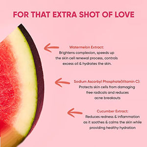 Dot & Key Watermelon SuperGlow Facial Gel Cleanser | oil control face wash for normal to oily skin | brightens skin | 120ml