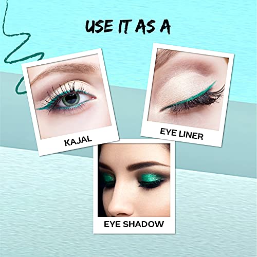 Faces Canada Longwear Eye Pencil Teal 12 1.2 g (Green)