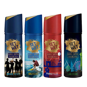 Set Wet Global Edition Bali Bliss Perfume Spray, 120ml