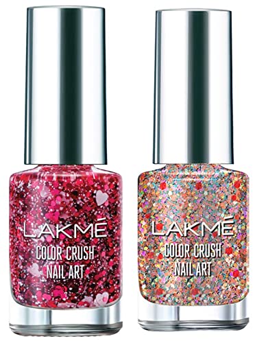 Lakme Color Crush Nail Art Polish Review & Swatches